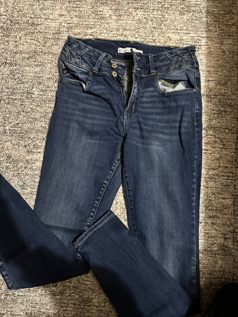 KanCan Dark Blue Skinny Jeans
